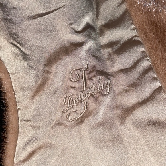 Women’s VTG Possible Mink SCHUMACHER FUR CO. PORTLAND, ORE Fur Stole Shawl Wrap - Picture 12 of 13